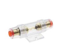 1 ensemble bloc porte-fusible for voiture véhicule caisson de basses Audio en ligne amplificateur câble jauge plaqué or(80A)