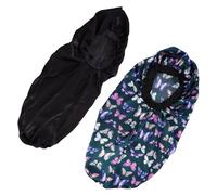 1 Ensemble Bonnet de Soie de Élastiques pour Capillaires à Domicile et Salon Protection Bouclés et Longs