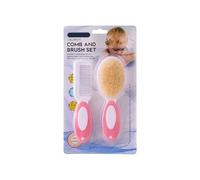 1 ensemble brosse de bain pour bébé avec poignée ergonomique, outil de lavage doux et brosse de massage pour le soin quotidien des nourrissons, peigne à cheveux et brosse de bain