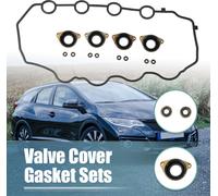 1 Ensemble Couvercle Soupape Joint VS50620 pour Honda Caoutchouc Noir