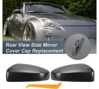 1 Ensemble Couvercles Miroir Rétroviseur Latéral Voiture En Remplacement Noir En Fibre Carbone Pour Nissan Sentra 2007-2012 Couvre-Garde Miroir Décoration Extérieure Garnitures