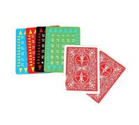 1 Ensemble Créatif Carte Magique Jouet Télépathie Coeur Carte Spectacle De Magie Accessoires Mystique Jouets Classiques