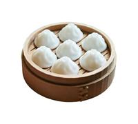 1 Ensemble d ' aimants de réfrigérateur sur Le thème de la Nourriture créative, boulettes de Pain cuit à la Vapeur avec Panier, décors magnétiques pour la Maison et Les Bureaux, Tableaux Blancs de