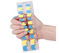 1 ensemble d ' autocollants en Gel français à la mode, adaptés sans effort femmes occupées, activités quotidiennes, utilisation rapide, autocollants pour ongles