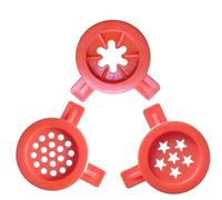 1 ensemble d'accessoires de machine à crème glacée de diamètre intérieur 39 mm, capuchon de forme de tête magique de port de décharge, compatible for machine à crème glacée