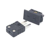 1 Ensemble D'adaptateur De Prise Thermocouple Type J Circuits Connecteur Fil Mâle Et Femelle Raccord Léger Pour Fiches Thermocouple Industrielles J