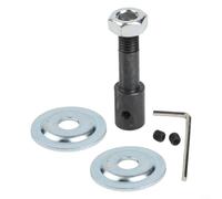 1 ensemble d'adaptateurs de broche pour arbre de moteur de meuleuse d'établi 5-16 mm tige d'extension pour meulage et polissage de perceuse électrique conversion (5 mm)