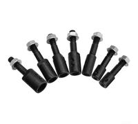 1 ensemble d'adaptateurs de broche pour arbre de moteur de meuleuse d'établi 5-16 mm tige d'extension pour meulage et polissage de perceuse électrique conversion (6 mm)