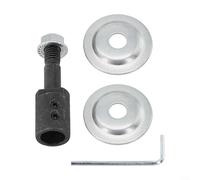 1 ensemble d'adaptateurs de broche pour arbre de moteur de meuleuse d'établi 5-16 mm tige d'extension pour meulage et polissage de perceuse électrique conversion (14 mm)