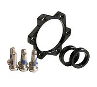 1 ensemble d'adaptateurs de moyeu avant et arrière en alliage d'aluminium pour vélo