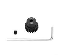 1 ensemble d'arbre de moteur S 14T, 19T, 22T, 26T pour voiture télécommandée Tamiya, module 06M, pignon en acier trempé 45 avec vis et hexagonaux, pièces de mise à niveau noires pour course