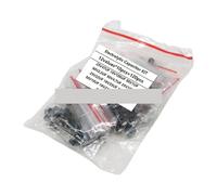 1 ensemble de 120 pièces 12 valeurs 0,22UF-470UF kit d'assortiment de condensateurs électrolytiques en aluminium Capacitance Meters