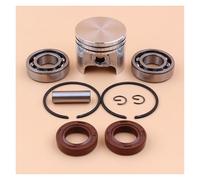 1 ensemble de bagues piston 37mm avec Kit joint d'huile roulement manivelle for STIIHL 017 MS170 MS 170 pièces tronçonneuse