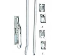 1 Ensemble De Barres De Serrage 2140 Mm Pour Porte En Argent
