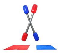 1 Ensemble De Bâtons De Duel De Combat Gonflables, Ensemble De Jeu De Gladiateur Gonflable Pour Enfants Adultes, Accessoire De Jeu De Rôle, Bâtons D'expulsion De Combat Sur Pelouse, Jouet De Fête,