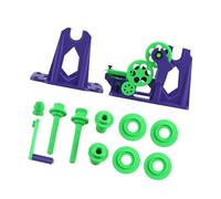 1 ensemble de bobine de filament à main pour bobine de ligne d'impression 3D rapide, portable, ne nécessite pas d'assemblage, enrouleur à manivelle