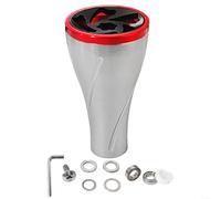 1 ensemble de boutons d'alimentation en aluminium de 36 mm pour moulinet de pêche Daiwa pour Stella pour STRADIC Twin Power S Series Design antidérapant à rainure en spirale pour pêcheurs en plein air