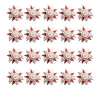 1 ensemble de broches de collection uniques d ' inspiration soviétique, mesurant 4.6x4.5cm, prix russe Vintage pour hommes et femmes, épingle de Corsage Antique