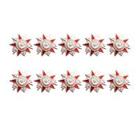 1 ensemble de broches de collection uniques d ' inspiration soviétique, mesurant 4.6x4.5cm, prix russe Vintage pour hommes et femmes, épingle de Corsage Antique