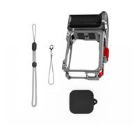 1 ensemble de cage de caméra d'action avec extension de griffe froide 1/4 interfaces pour modèles dédiés à plusieurs angles de photographie de rue accessoires
