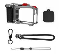 1 ensemble de cage de caméra d'action avec extension de griffe froide 1/4 interfaces pour modèles dédiés, plusieurs angles, support de griffe pour appareil photo