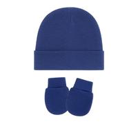 1 ensemble de casquettes et mitaines pour nouveau-nés, gants de chapeau fœtal lavables en Machine pour bébé de 0 à 3 mois, couvre-chef en tissu doux, chapeaux pour nouveau-nés