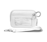 1 ensemble de ceinture athlétique élégant en tissu polyester résistant aux intempéries 14 x 9,5 cm taille variété de motifs avec sangle imperméable polyester poignet portefeuille pour la course à pied