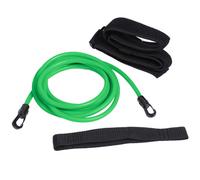 1 ensemble de ceintures d'entraînement de natation,ceinture élastique de résistance,laisse d'entraînement,attache de natation,harnais stationnaire,cordons élastiques,bande de - Type 4 Meters Green