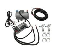 1 ensemble de climatisation électrique pour voiture, compresseur de climatisation 12 V/24 V et panneau de commande, Compatible Pour camions, bus, voitures, bateaux et tracteurs.(1 Set 24V)