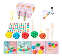 1 Ensemble De Clip Perles Tube À Essai Éducatif Pour Les Enfants
