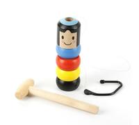1 Ensemble De Compétences Magiques Invincibles, Jouets Magiques Féeriques, Accessoires Magiques De Scène En Bois Incassables, Jouets Amusants, Cadeaux Pour Enfants