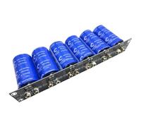 1 ensemble de condensateurs 2,7v 500f, 6 pièces/1 ensemble, super condensateur 16v83f, condensateur automobile avec plaque de protection(Black 16V83F)