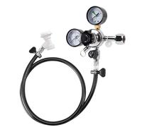 1 ensemble de conduite de gaz, Kit de carbonatation de soude (régulateur de Co2 et connecteur de gaz à Tube et verrouillage à bille de 1.5M)(CGA320)