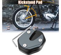 1 Ensemble de coussin de Béquille de Stationnement pour Moto pour Honda DAX ST125 Tonalité titane