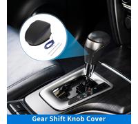 1 Ensemble De Couvre Pommeau De Levier De Vitesse Pour Infiniti Qx50 2019-2024 En Cuir Synthétique Antidérapant Noir Bleu Protecteur De Poignée De Changement De Vitesse