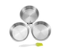 1 ensemble de cuiseur à œufs Ous Vide, braconnier à œufs, moules ronds en Silicone, moule à œufs frits à Induction, moule à gâteaux, poêle à œufs, poêle à œufs, poêle à biscuits, poêle à crêpes en aci