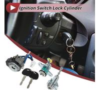 1 Ensemble De Cylindre De Serrure D'Allumage Pour Hyundai Elantra 2.0L L4 2007-2010 Cylindre De Serrure D'Allumage Interrupteur De Porte No.819052H230/819052H210 Métal