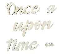 1 ensemble de décoration en bois pour chambre d'enfant, décoration murale de salle de jeux, décoration de chambre d'enfant, décoration d'angle de lecture, décoration créative (couleur bois)