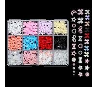 1 Ensemble De Décorations D'ongles Papillon Dessins Colorés Accessoires Manucure Facile À Appliquer Pour Les Amateurs Idées 'art 'ongles Fête