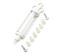 1 ensemble de douilles de décoration de pâtisserie en ABS pour gâteau | Accessoires de pâtisserie conviviaux pour les boulangers amateurs pour faire de beaux gelées sur des cupcakes sucrés et des