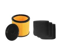 1 Ensemble De Filtres HEPA À Cartouche Et Filtre Humide En Mousse, Compatible Avec Parkside LIDL, Aspirateur Eau/poussière PNTS 1500 B2 - IAN 72080.
