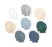 1 ensemble de gants de prévention des rayures pour nourrissons, mitaines de protection des mains confortables et extensibles pour nouveau-nés et bébé, prévention des rayures du visage