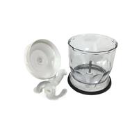 1 ensemble de gobelets mélangeurs de 350 ml, compatible avec les couvercles de couteaux des mixeurs Braun MQ5025, MQ525, MQ745, MQ505, MQ3000