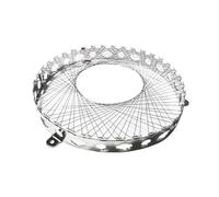 1 ensemble de grilles réglables for cuisinière à gaz, adaptateur de support for casserole chaude, housse coupe-vent à économie d'énergie, accessoires de cuisinière de cuisine