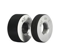 1 ensemble de jauge d'anneau à filetage métrique à dents fines Non Standard 7h M18 M20-outil de mesure de précision(M18x1.5)