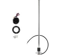 1 Ensemble De Jauge Et D'UnitšŠ D'Envoi De Carburant Kit D'UnitšŠ D'Envoi De Carburant Pour Bateau UnitšŠ D'Envoi De Carburant Marine 585Mm/23.03" Ton Argent, MšŠtal Noir