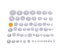 1 Ensemble de Kits de Poulie à Engrenages Kits de Vis à Courroie en Plastique Ensemble D'engrenages Bricolage Modèle Pièces de Poulie à Engrenages Accessoires de(64 types de kit de vitesse)