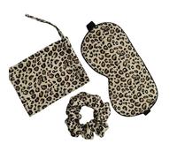 1 ensemble de masque for les yeux sommeil en soie, avec sac à cordon assorti for voyage, pièce, chouchou for cheveux, motif Floral, aide la relaxation, multicolore(NO.2)