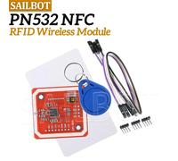 1 ensemble de modules sans fil PN532 NFC RFID V3, Kits d'utilisation, lecteur, Mode graveur IC S50, carte PCB, antenne I2C IIC SPI HSU PN532 module