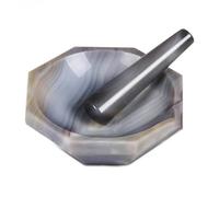 1 ensemble de mortier et pilon laboratoire 30 mm à 130 pur naturel avec Équipements de laboratoire